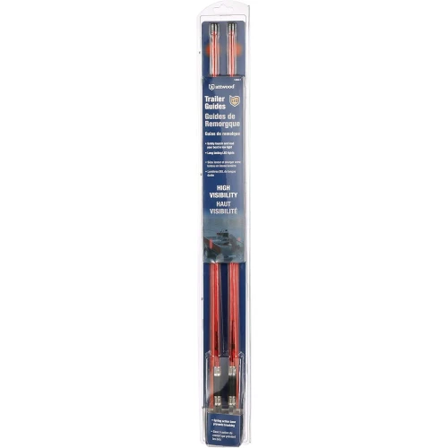 Attwood Marine LED Lighted Trailer Guides, 12V, Waterproof, 2pk