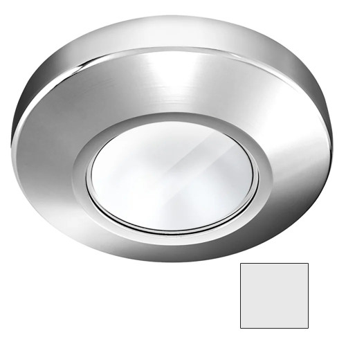 i2Systems Profile P1101 Surface-Mount LED Light, 9-30V, 2.5W, IP67, 120° Beam, 3.48 in Dia, 0.72 in Deep