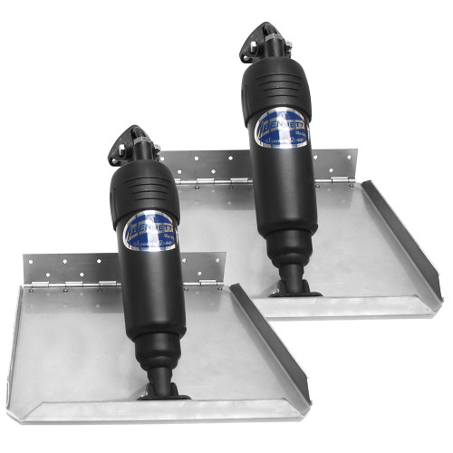 Bennett Marine - Edge Mount Limited Space Trim Tab Kit - 12V, 12" x 12", Electric  - Apollo Lighting