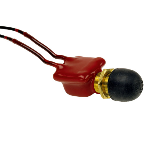 Cole Hersee - Vinyl Coated Push Button Switch - SPST, Off-On, 2 Wire