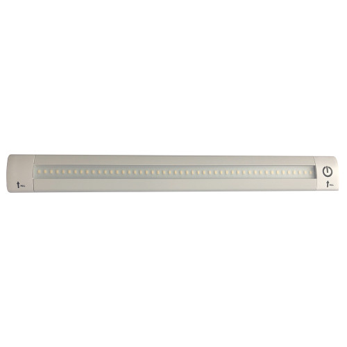 Lunasea - Adjustable Linear LED Light - 12", Built-In Touch Dimmer Switch, Cool White