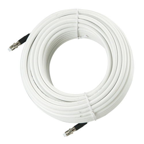 Glomex Marine Antennas - Coax Cable - For Glomeasy VHF Antennas, White - Apollo Lighting