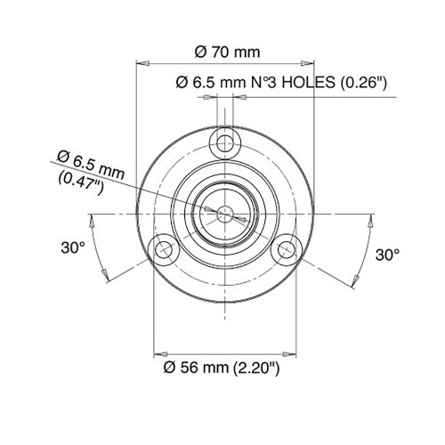 Glomex Marine Antennas - Stainless Steel Straight Mount
