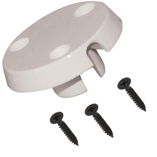 Glomex Marine Antennas - Nylon Deck Mount Feed Thru - For Coax Cables - Apollo Lighting