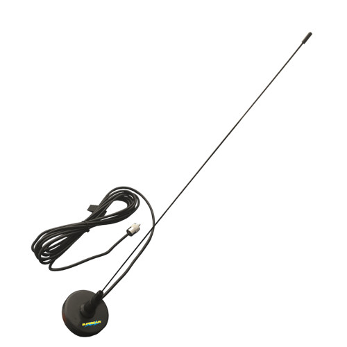 Glomex Marine Antennas - 21" Magnetic Mount VHF Antenna - With RG-58 Coaxial Cable, PL-259 Connector