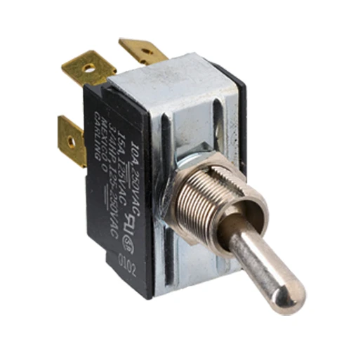 Paneltronics - Toggle Switch - DPDT, (ON)/OFF/(ON), Metal Bat, Momentary Configuration