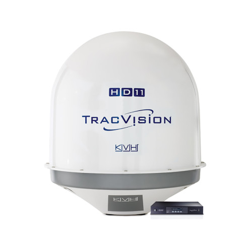 KVH - TracVision HD11 Satellite TV Antenna - With IP Control Unit, World LNB