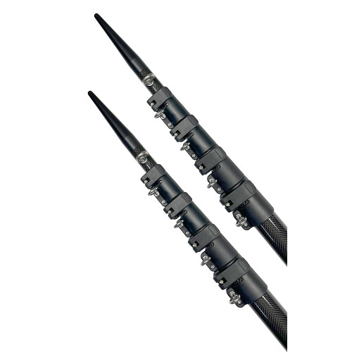 Lee's Tackle - Telescoping Carbon Fiber Outrigger Poles - For 2" Stainless Steel Tubing
