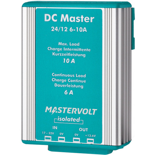 Mastervolt - DC Master Converter - 24V to 12V, 6A, With Isolator