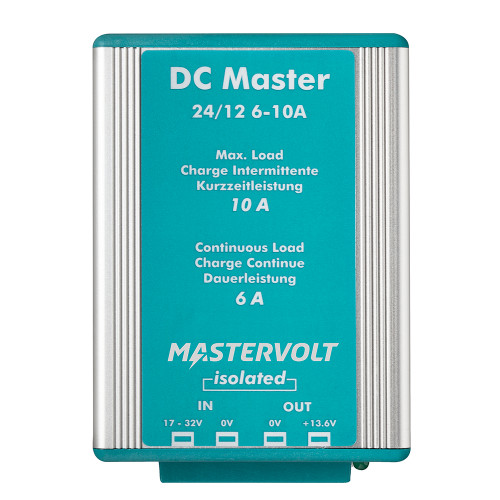 Mastervolt - DC Master Converter - 24V to 12V, 6A, With Isolator