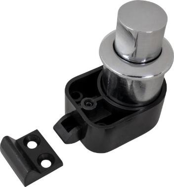 Sea-Dog - Push Button Rim Latch - Polished Chrome