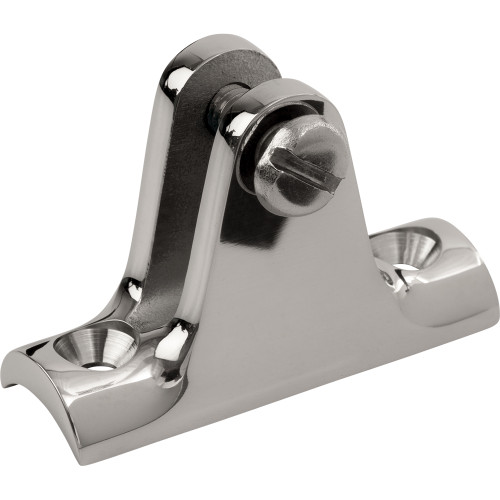 Sea-Dog - 90° Concave Base Deck Hinge - Stainless Steel