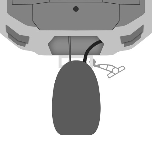 Minn Kota - Raptor Jack Plate Adapter Bracket - With Starboard Rise
