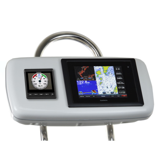 NavPod - GP1040-11 SystemPod Pre-Cut - For Garmin 8008/8208, 1 Instrument, For 9.5" Wide Guard