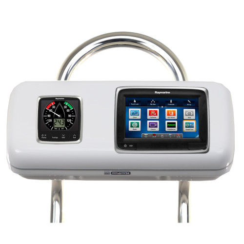 NavPod - GP1513 SystemPod Pre-Cut - For Raymarine a75,a77,a78, 1 Instrument, For 9.5" Wide Guard