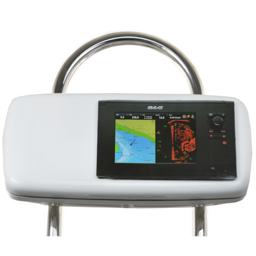NavPod - GP2040-08 SystemPod Pre-Cut - For Simrad NSS8, B&G Zeus Touch 8, 2 Instruments, For 12" Wide Guard