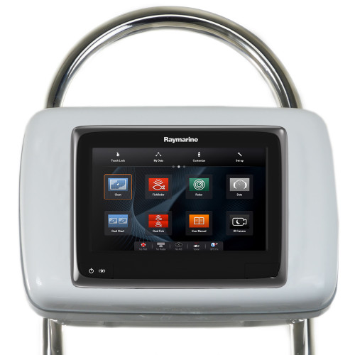 NavPod - GP2050-14 SailPod Pre-Cut - For Raymarine a95, a97, a98, For 12" Wide Guard