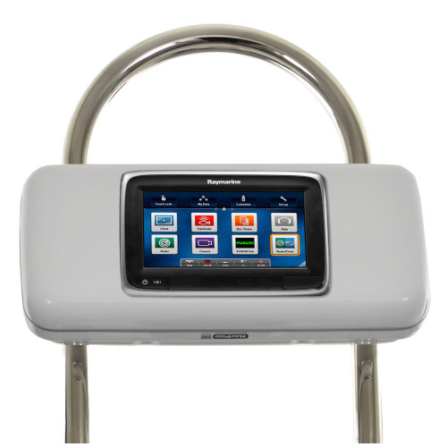 NavPod - GP2523 SystemPod Pre-Cut - For Raymarine a75, a77, a78 Mounted In Center, For 12" Wide Guard