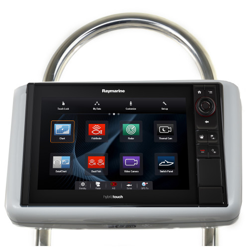 NavPod - GP2205 SailPod Pre-Cut - For Raymarine es127, es128, For 12" Wide Guard