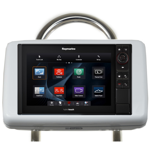 NavPod - GP1205 SailPod Pre-Cut - For Raymarine eS127, eS128, Axiom Pro 12, For 9.5" Wide Guard