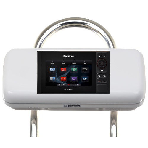 NavPod - GP1524 SystemPod Pre-Cut - Raymarine eS75, eS77, eS78 Mounted in the Center - For 9.5" Wide Guard