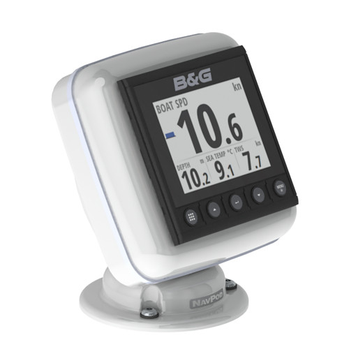 NavPod - PowerPod Pre-Cut - For 1 Simrad IS42, Triton AP44 Square Hole Instrument