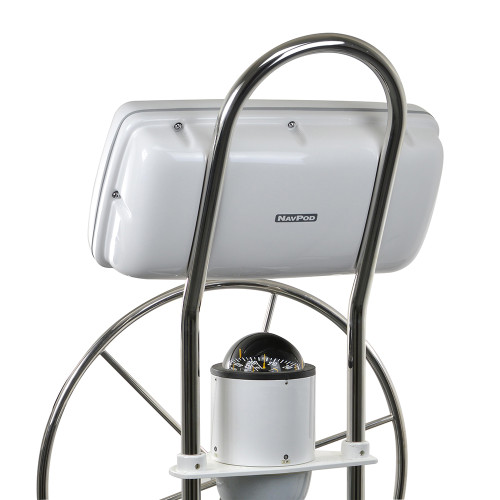 NavPod - SystemPod Precut - For Simrad NSS12 evo3, Zeus3 12, 2 Instruments, For 12" Wide Guard