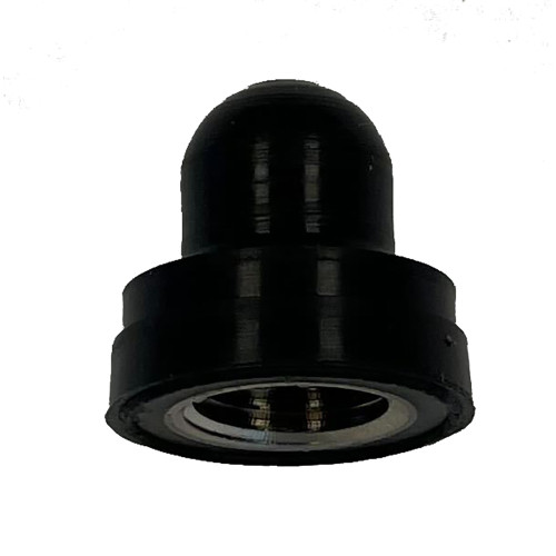 Paneltronics - Rubber Boot Round - 5/8 Diameter Black, Push Button Breaker