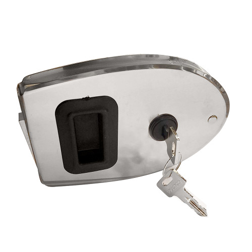Southco - Sliding Action Latch Weatherproof Lock Oval Stainless Steel