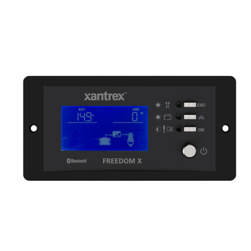 Xantrex - Freedom X & XC Remote Panel - with Bluetooth, 25' Network Cable