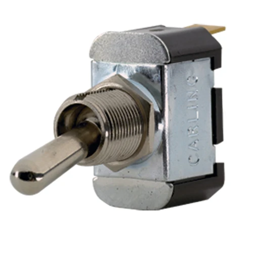 Paneltronics - Metal Bat Toggle Switch - SPST, Momentary Configuration
