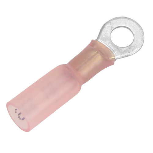 Pacer Group - 22-18 AWG Heat Shrink Ring Terminal - #8 - Apollo Lighting
