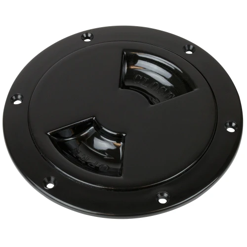 Sea-Dog - Quarter-Turn Smooth Deck Plate - 8"