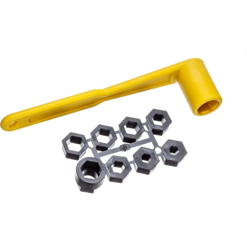Attwood Marine Prop Wrench Set, Fits 17/32 in to 1-1/4 in Prop Nuts, Plastic