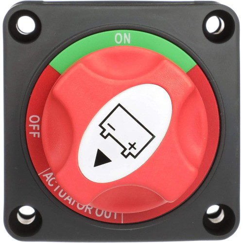 Attwood Marine Single Battery Switch, 12-50V DC, 200A Continuous, 300A Intermittent - Apollo Lighting