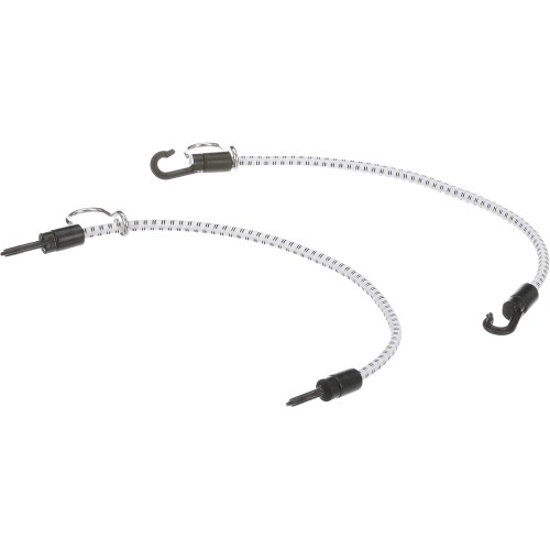 Attwood Marine Cooler Mounting Kit, 4 Corner Brackets, 2 Elastic Cords - Apollo Lighting