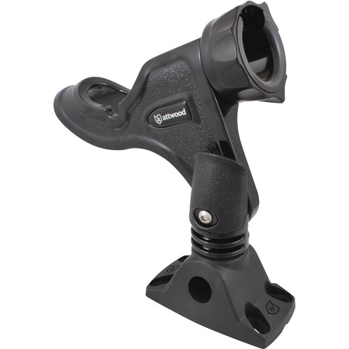 Attwood Marine Pro Series Heavy-Duty Rod Holder, For Casting and Spinning Rods, Combo Mount - Apollo Lighting