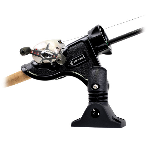 Attwood Marine Pro Series Heavy-Duty Rod Holder, For Casting and Spinning Rods, Combo Mount - Apollo Lighting