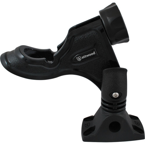 Attwood Marine Pro Series Heavy-Duty Rod Holder, For Casting and Spinning Rods, Combo Mount