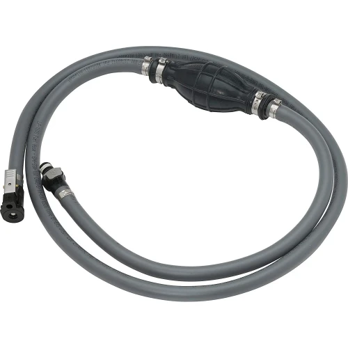 Attwood Marine Yamaha Fuel Line Kit, 6 ft x 3/8 in, Universal Sprayless Connector, Low-Permeation Primer Bulb, Ethanol Compatible