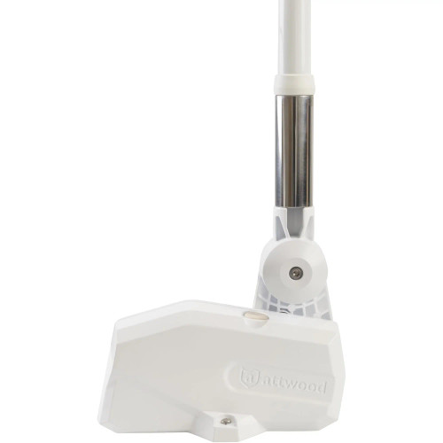 Attwood Marine PowerBase Powered Fold-Down Antenna Base, For 1 in-14 Threaded VHF Antennas, Up to 8 ft - Apollo Lighting
