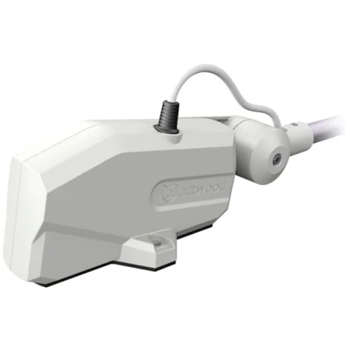 Attwood Marine PowerBase Powered Fold-Down Antenna Base, For 1 in-14 Threaded VHF Antennas, Up to 8 ft