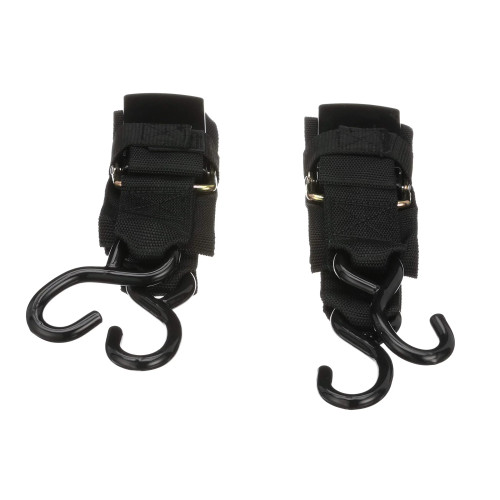 Attwood Marine Quick-Release Transom Tie-Down Straps, 2 in x 4 ft, Pair - Apollo Lighting