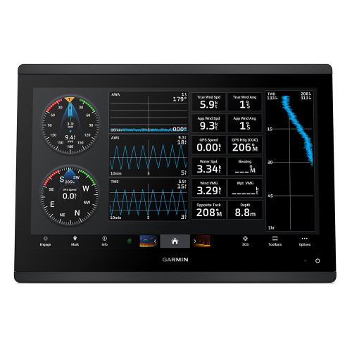 Garmin - GPSMA 1623 Chartplotter - Apollo Lighting Garmin - GPSMA 1623 Chartplotter - Apollo Lighting