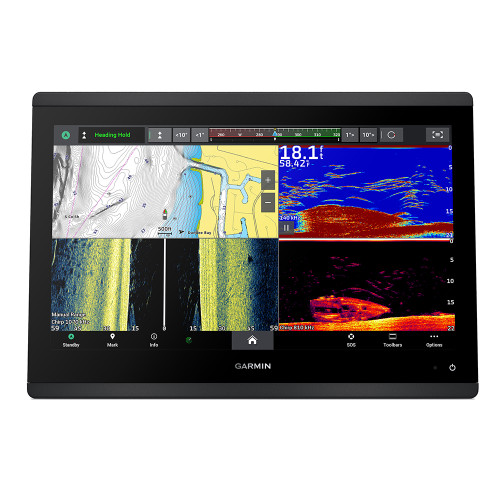 Garmin - GPSMAP 1643xsv Combo GPS/Fishfinder GN+ - Apollo Lighting