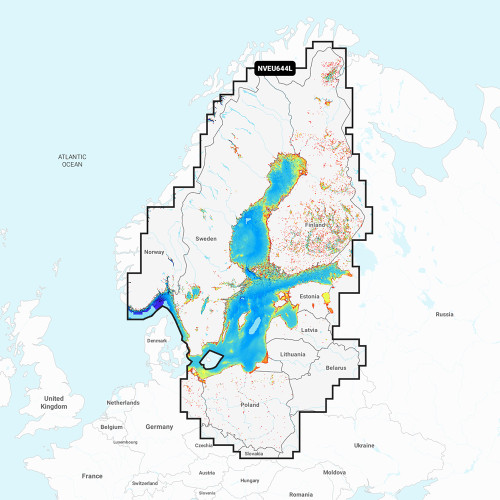Garmin - Navionics Vision+ NVEU644L Electronic Chart - Baltic Sea - Apollo Lighting