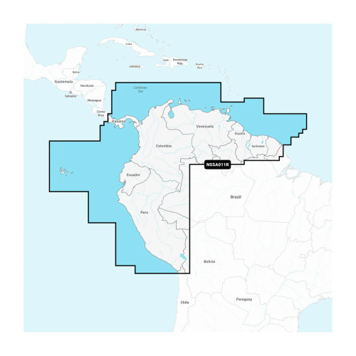 Garmin Navionics South America North Marine Chart, Inland and Coastal Coverage, One-Year Subscription, ActiveCaptain Daily Updates, Auto Guidance+ - Apollo Lighting
