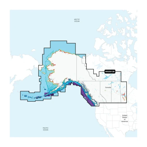 Garmin Navionics Chart, Canada West & Alaska, 1-Year Updates