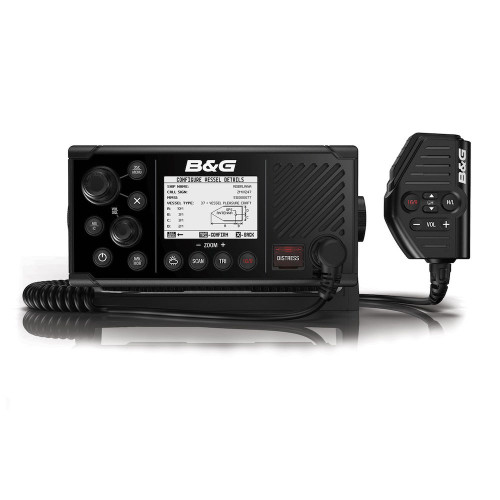 B&G Fixed-Mount VHF Marine Radio, Class D DSC, AIS, NMEA 2000, GPS - Apollo Lighting