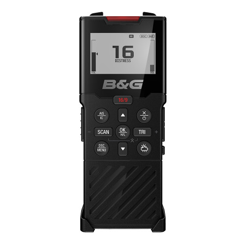 B&G H60 Wireless VHF Handset, For V60/V60-B, 100 m Range, IPX7, Inductive Charging